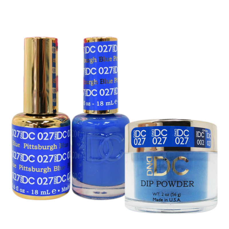 DC 3in1 Dipping Powder + Gel Polish + Nail Lacquer, DC027